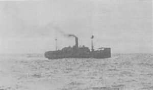 Dutch vessel S.S. "General Verspijck". Taken 900 miles south of Java and 2000 miles N. W. of Fremantle
