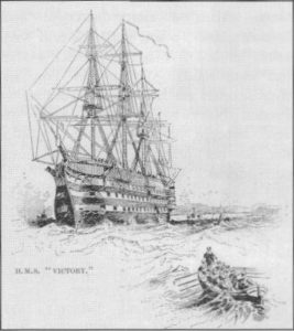 HMS Victory (artist's rendering)
