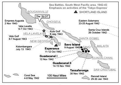Sea Battlers in the South-West Pacific Activities of the Tokyo Express