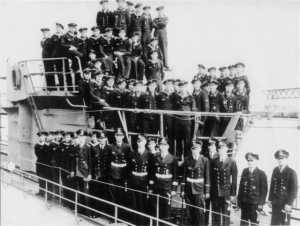 U-859 crew prior to departure from Germany for the Far East, 1944