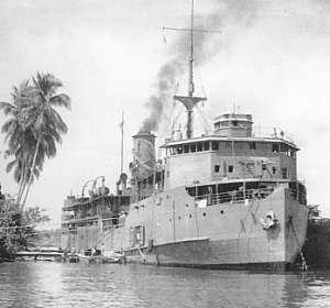 HMAS Ping Wo, New Guinea 1944 (Image:RAN)