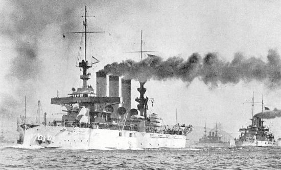 Units of the Great White Fleet, 1908