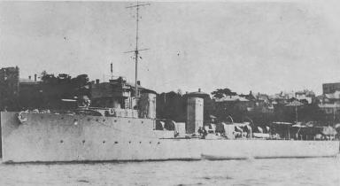 HMAS Parramatta in 1914