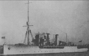 HMAS GERANIUM, Flower class minesweeper in Sydney, May 1920
