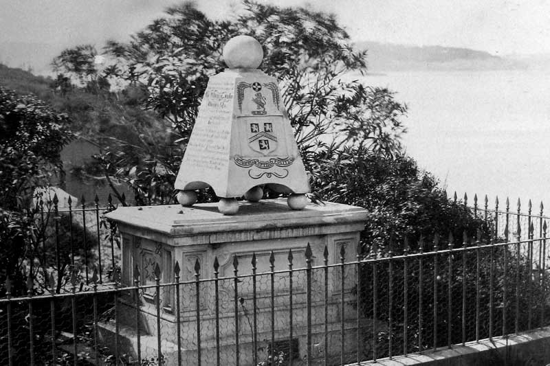 The one and only grave (Southern Hill of Garden Island)