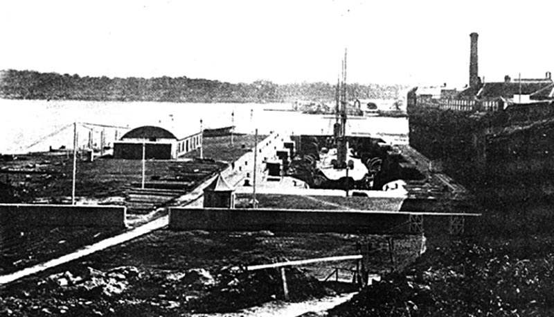The Sutherland Dock in 1893